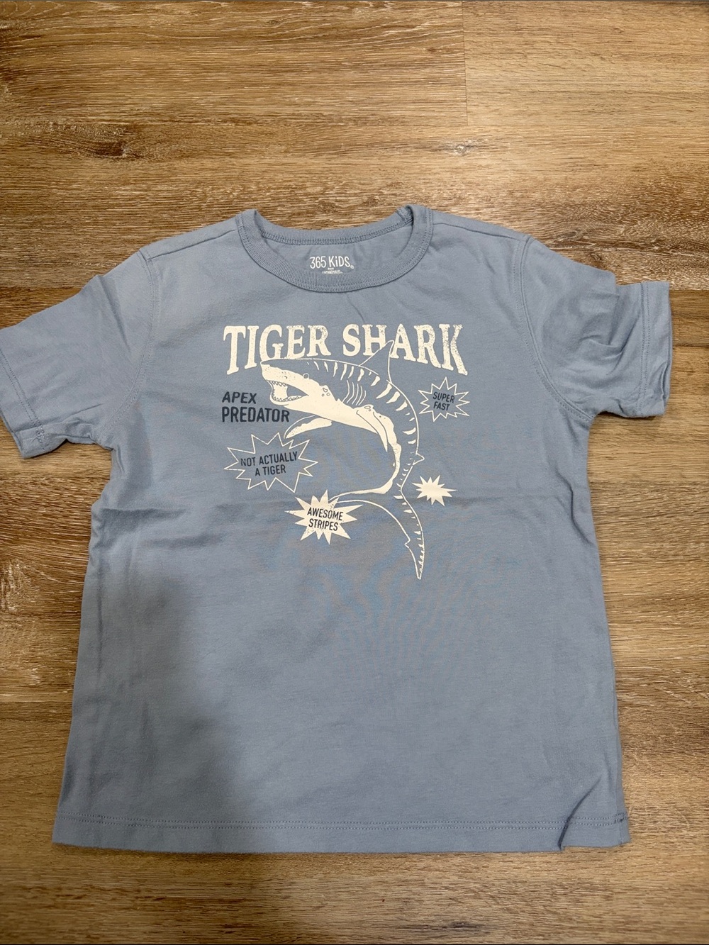 Garanimals Blue Short-Sleeve 'Tiger Shark' Graphic Tee